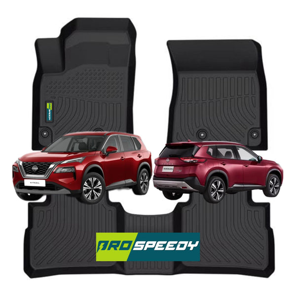 PISOS DE CALCE PERFECTO NISSAN XTRAIL 2022+ 3PIEZAS