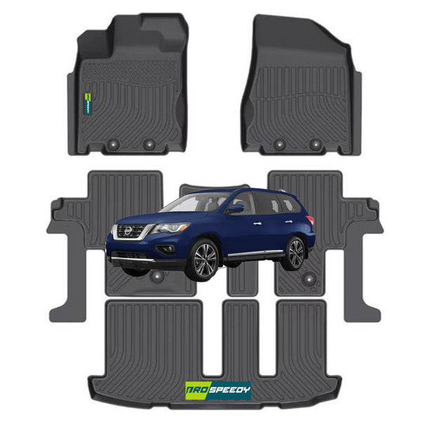 PISOS DE CALCE PERFECTO NISSAN PATHFINDER 2013-2021 4PIEZAS
