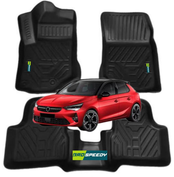PISOS DE CALCE PERFECTO OPEL CORSA 2019+ 3PIEZAS