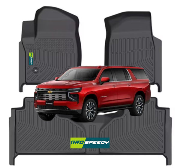 PISOS DE CALCE PERFECTO CHEVROLET SUBURBAN 2021+ 3PIEZAS