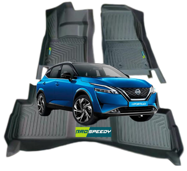 PISOS DE CALCE PERFECTO NISSAN QASHQAI 2023+ 3PIEZAS