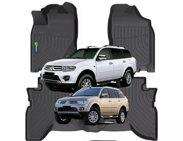 PISOS DE CALCE PERFECTO MITSUBISHI MONTERO SPORT G2 2011-2015 3PIEZAS