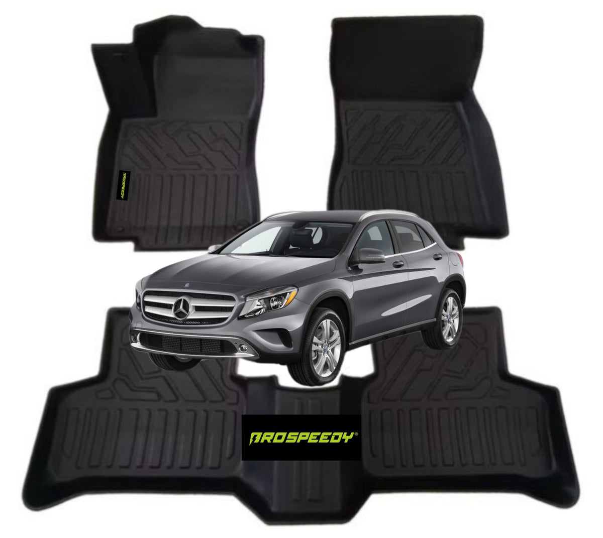 PISOS DE CALCE PERFECTO MERCEDES BENZ GLA 2015-2019