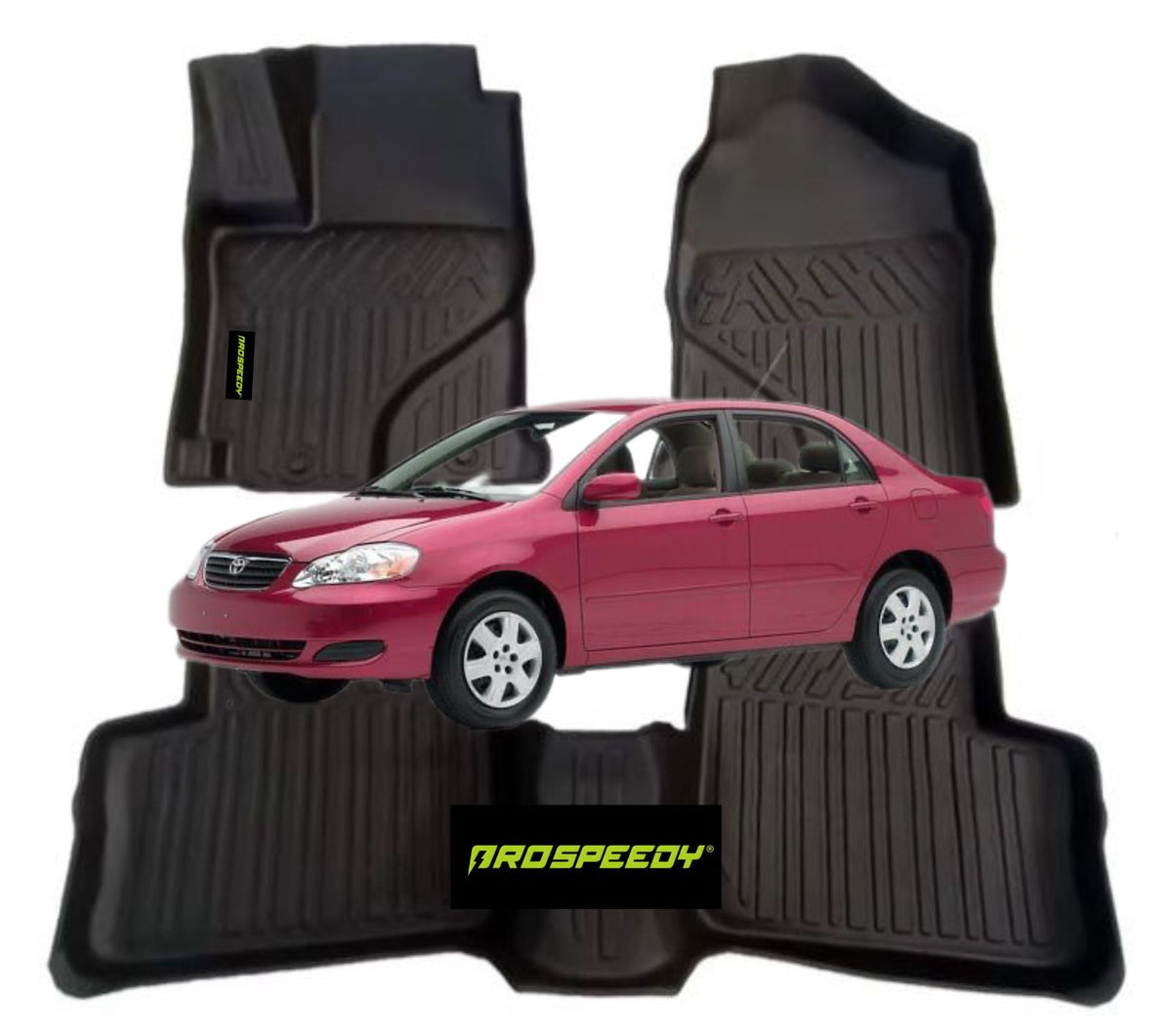 PISOS DE CALCE PERFECTO TOYOTA COROLLA 2005-2007