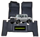 PISOS DE CALCE PERFECTO TOYOTA LAND CRUISER LC79 2015+