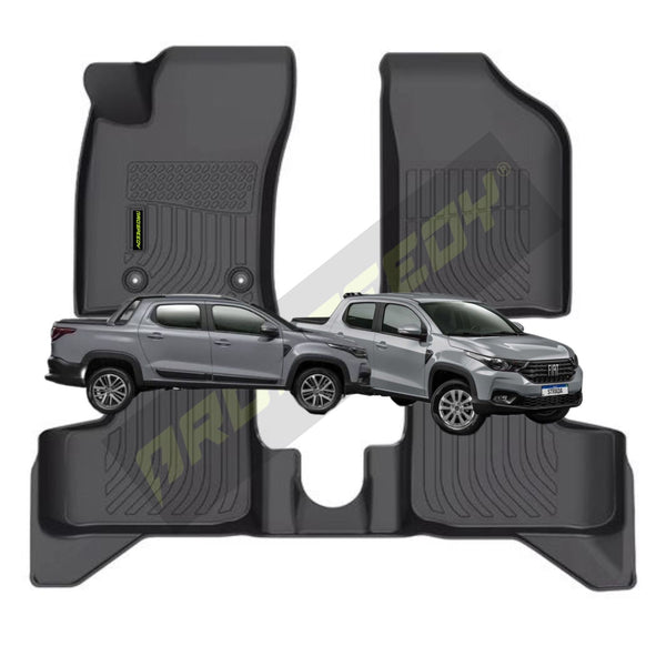 PISOS DE CALCE PERFECTO FIAT STRADA 2020+ DOBLE CABINA