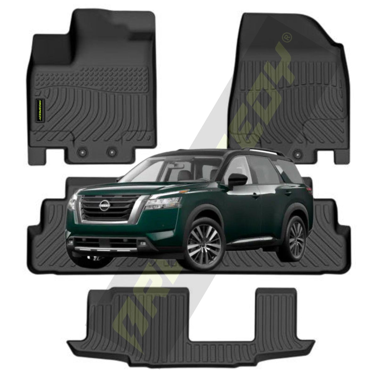 PISOS DE CALCE PERFECTO NISSAN PATHFINDER 2022+ 4PIEZAS