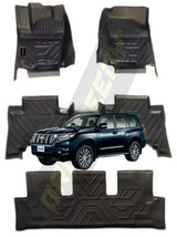 PISOS DE CALCE PERFECTO TOYOTA PRADO LC 2010-2024 4PIEZAS