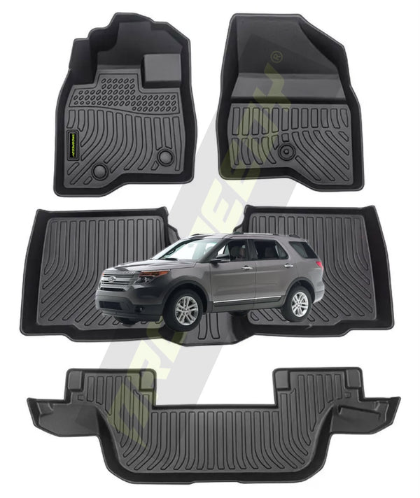PISOS DE CALCE PERFECTO FORD EXPLORER 2015-2019 4PIEZAS