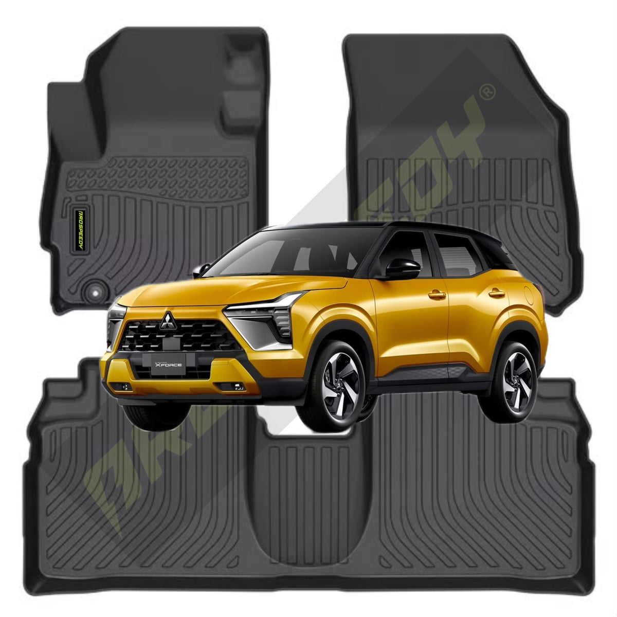 PISOS DE CALCE PERFECTO MITSUBISHI OUTLANDER SPORT 2024+ 3PIEZAS