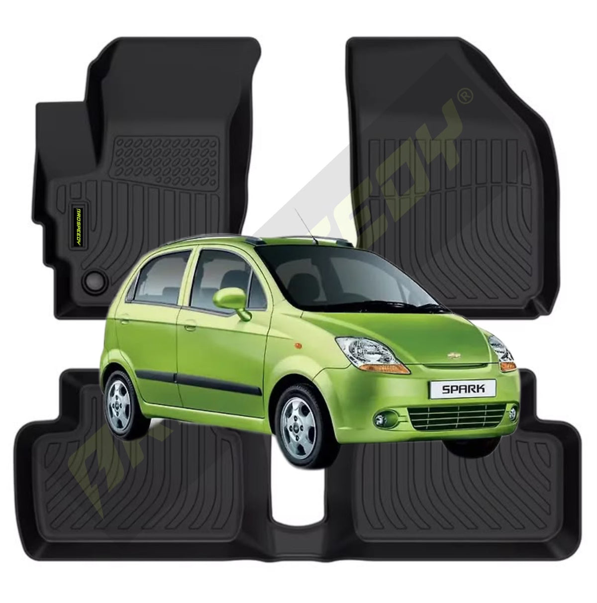 PISOS CALCE PERFECTO CHEVROLET SPARK LT 2007-2012 3PIEZAS
