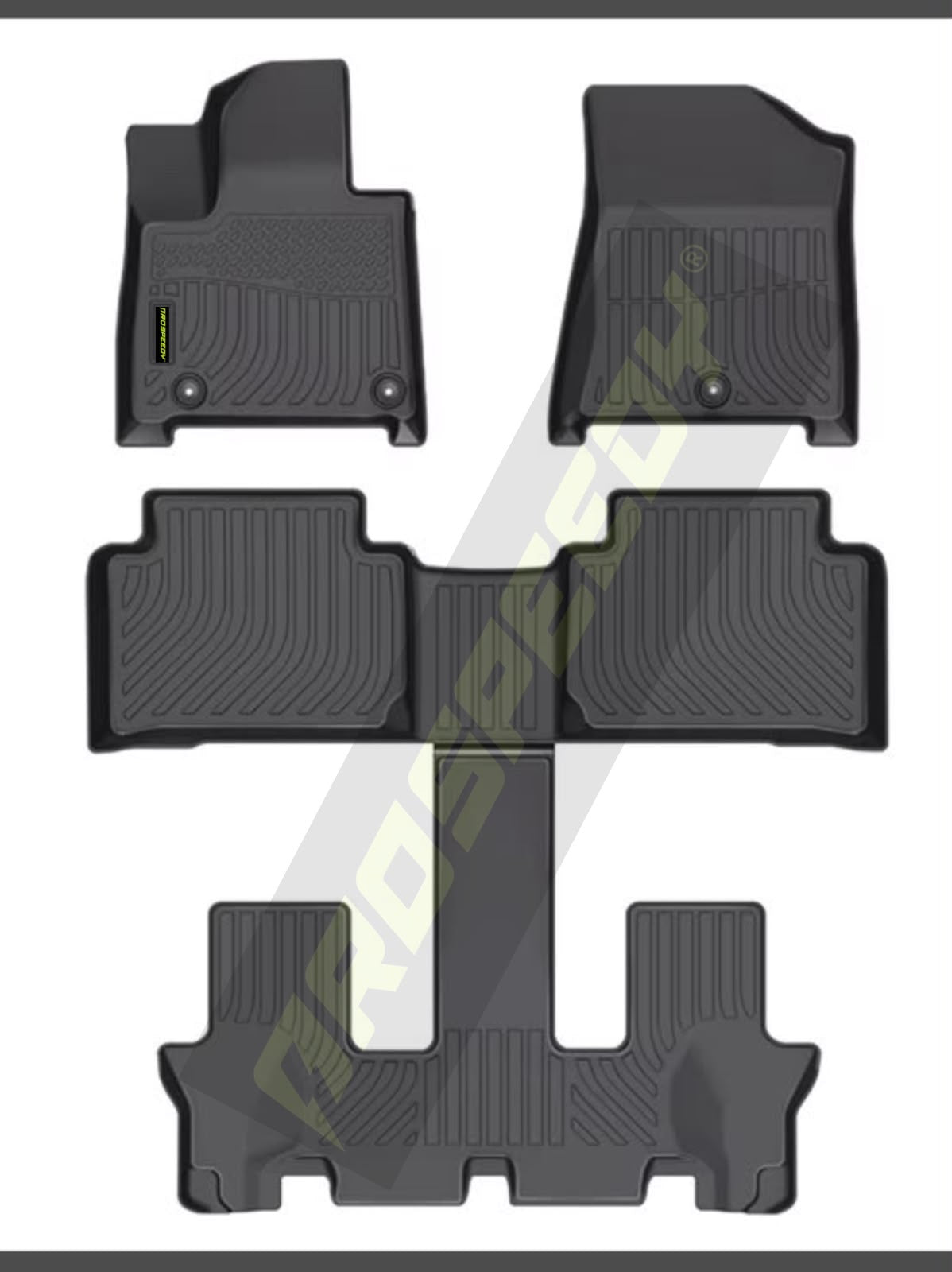 PISOS CALCE PERFECTO CHEVROLET HYUNDAI SANTA FE 2024+ 4PIEZAS