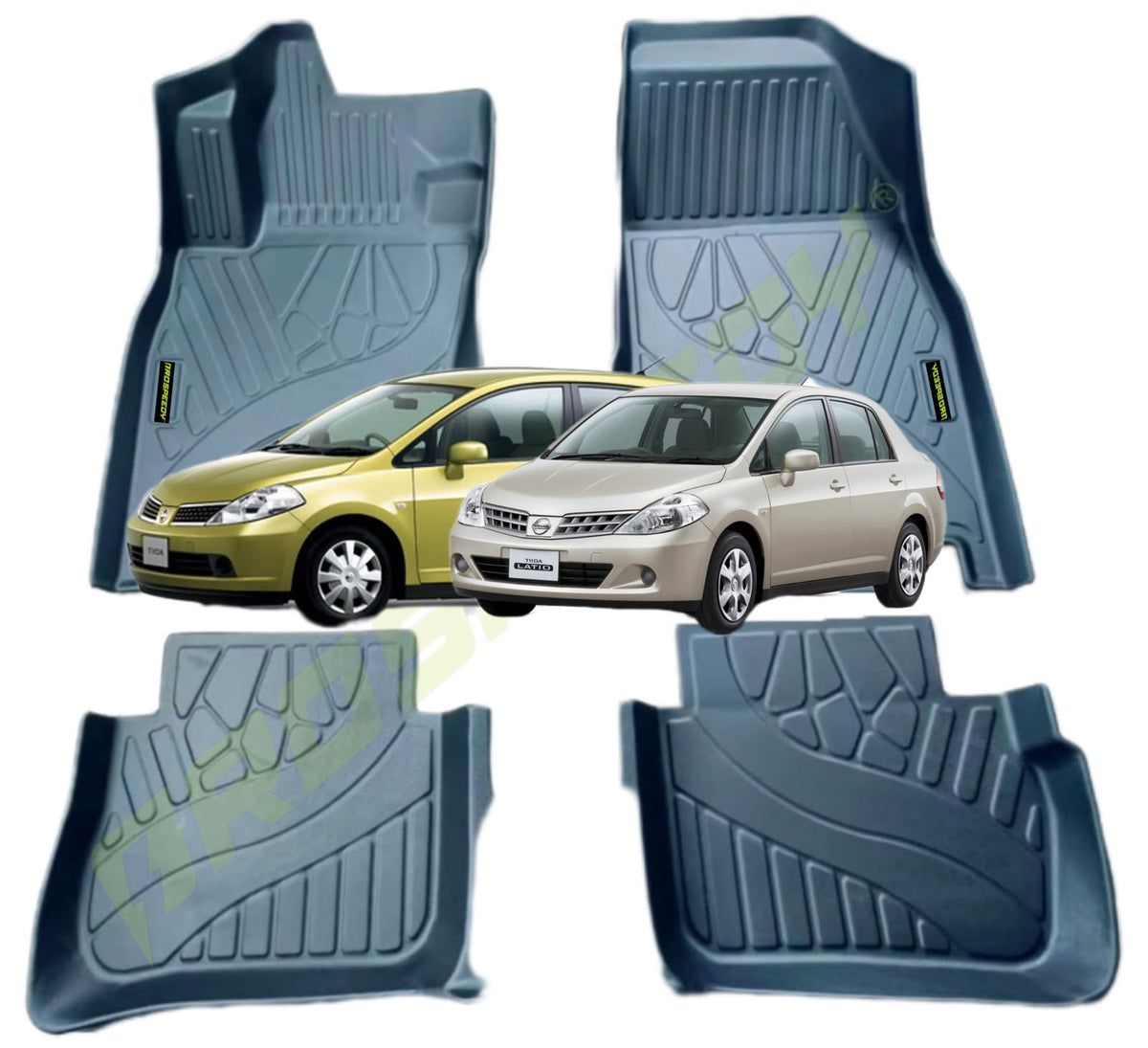 PISOS CALCE PERFECTO NISSAN TIIDA 2012+ 3PIEZAS