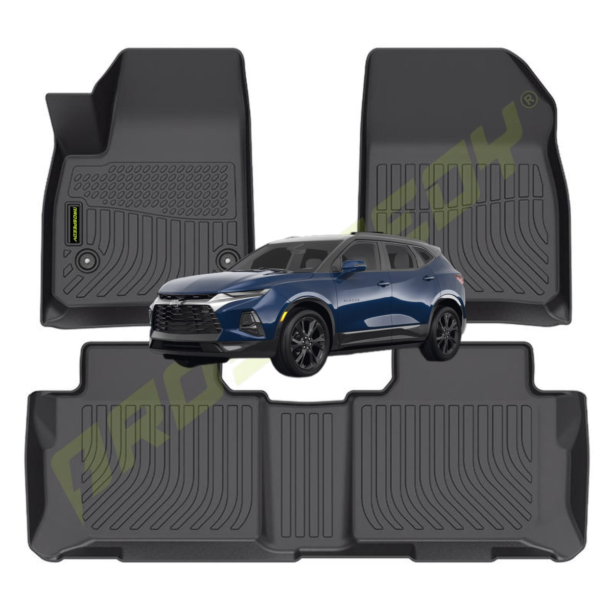 PISOS DE CALCE PERFECTO CHEVROLET BLAZER 2019+ 3PIEZAS