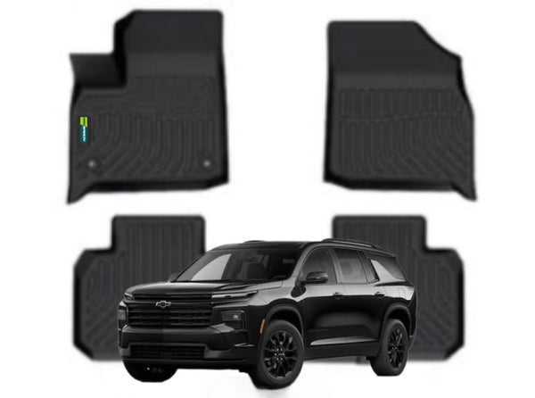 PISOS DE CALCE PERFECTO CHEVROLET TRAVERSE 2018+ 3PIEZAS