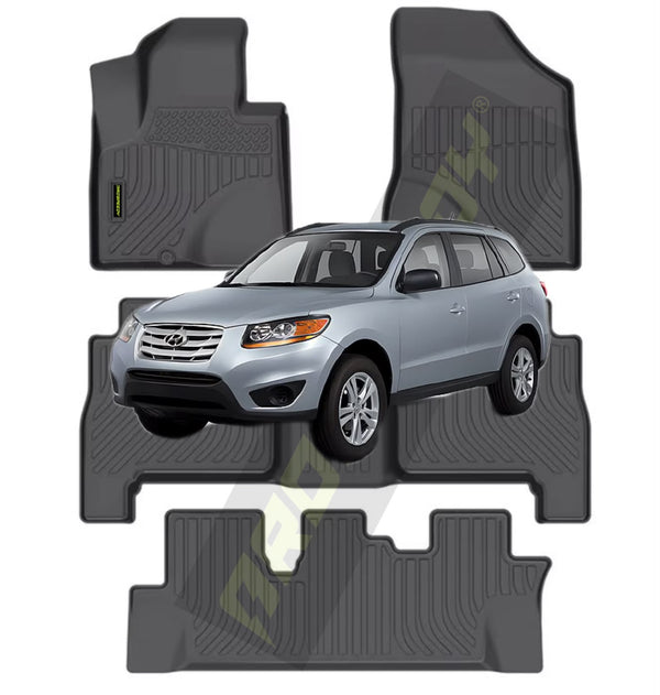 PISOS DE CALCE PERFECTO HYUNDAI SANTA FE 2006-2012 4PIEZAS