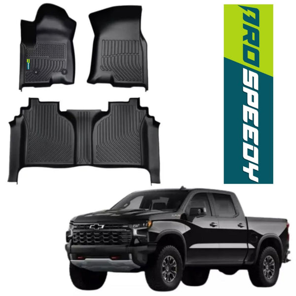 PISOS DE CALCE PERFECTO CHEVROLET SILVERADO 2019-2024/2025