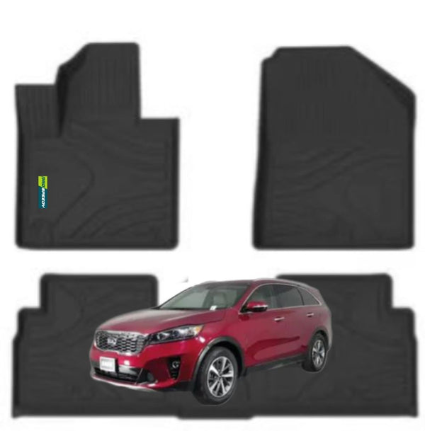 PISOS DE CALCE PERFECTO KIA SORENTO 2016-2020 3PIEZAS